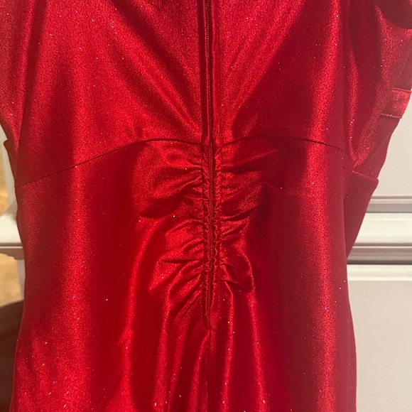 Honey and Rosie Vibrant Red Dress - Picture 4 of 6